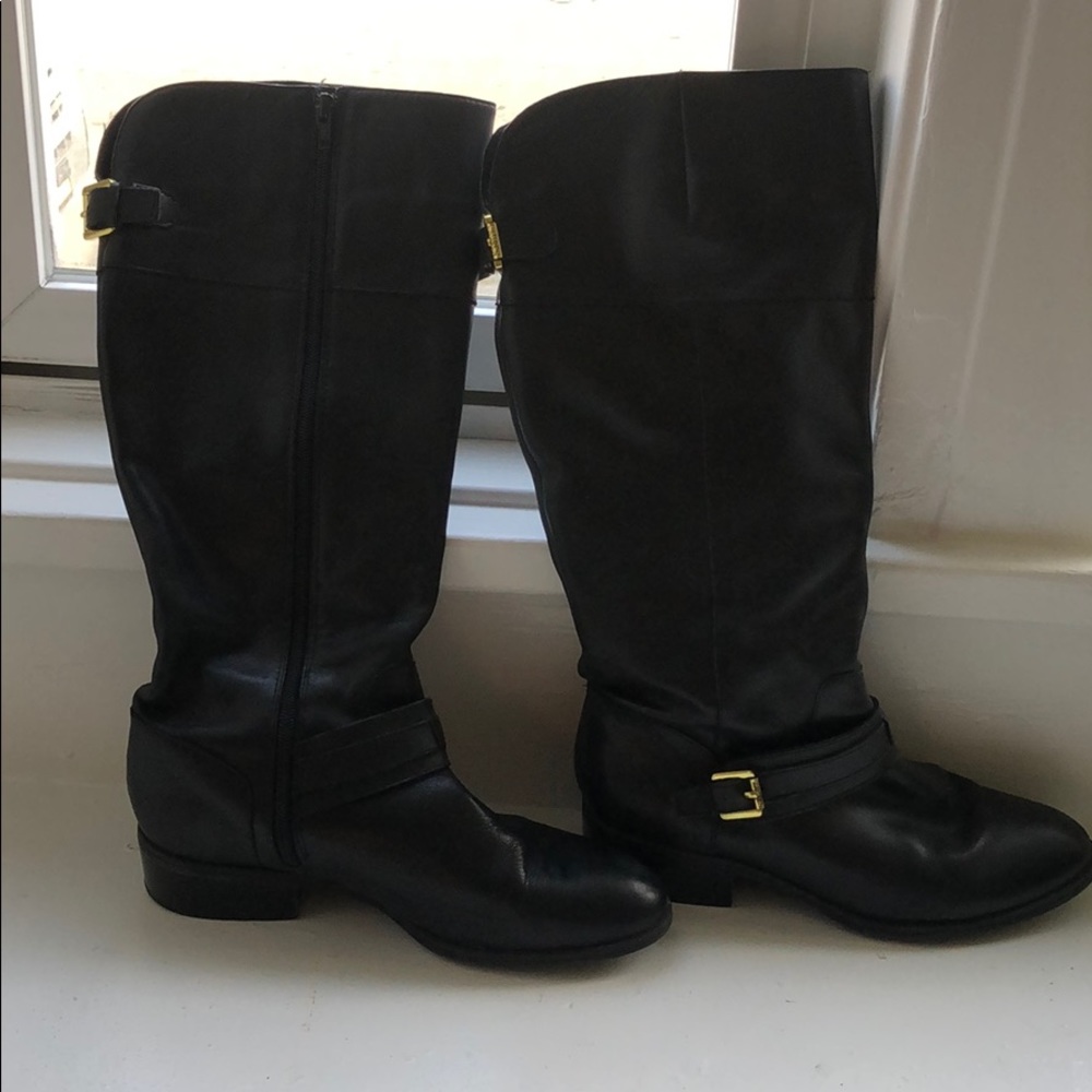 Ralph Lauren knee-high boots